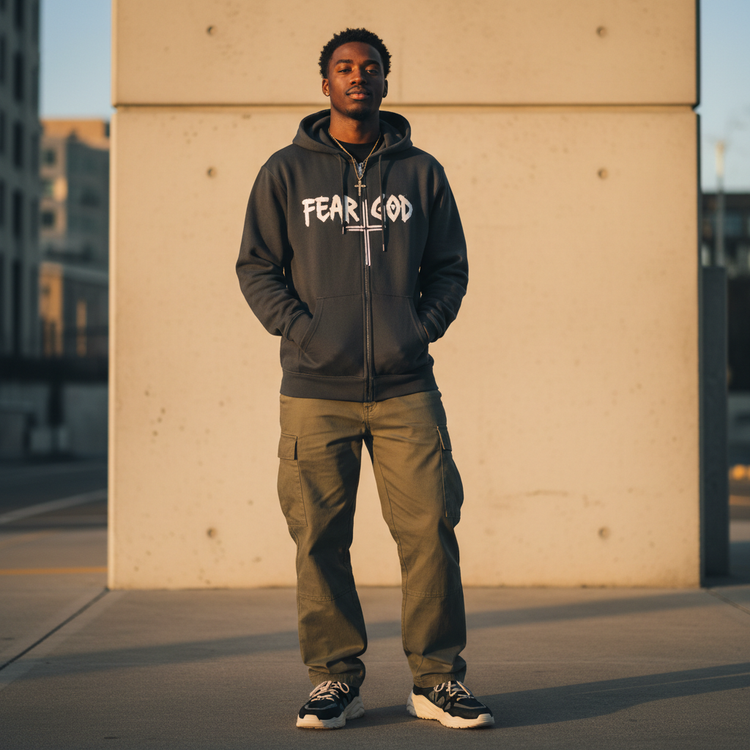 Fear God Hoodie Ad Creative