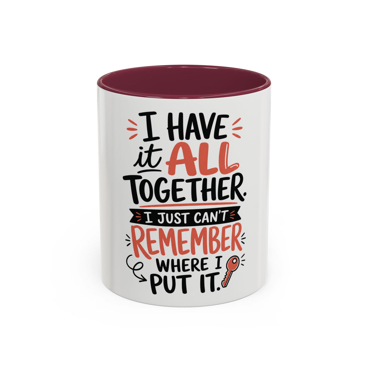 The Accent Mug — Bold Color, Glossy Finish, Your Vibe