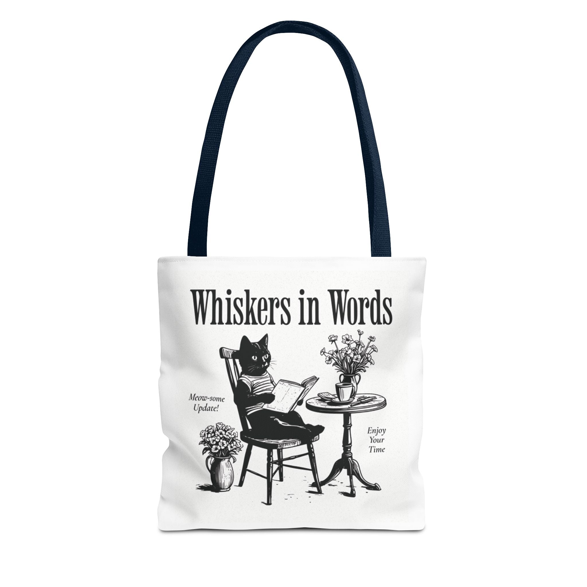"Whiskers in Words" — The Literary Cat Tote