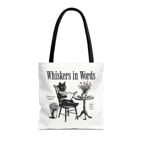 "Whiskers in Words" — The Literary Cat Tote