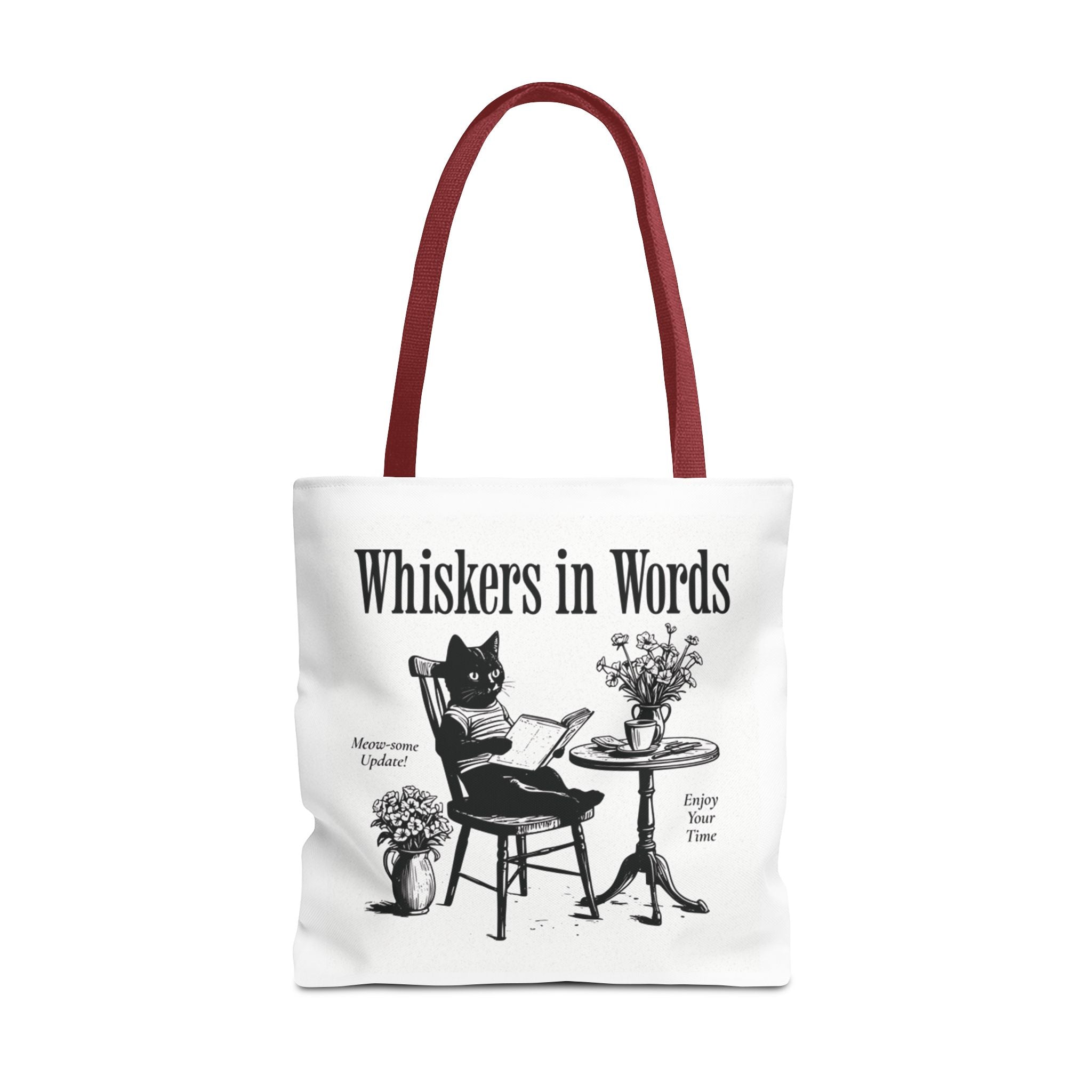 "Whiskers in Words" — The Literary Cat Tote