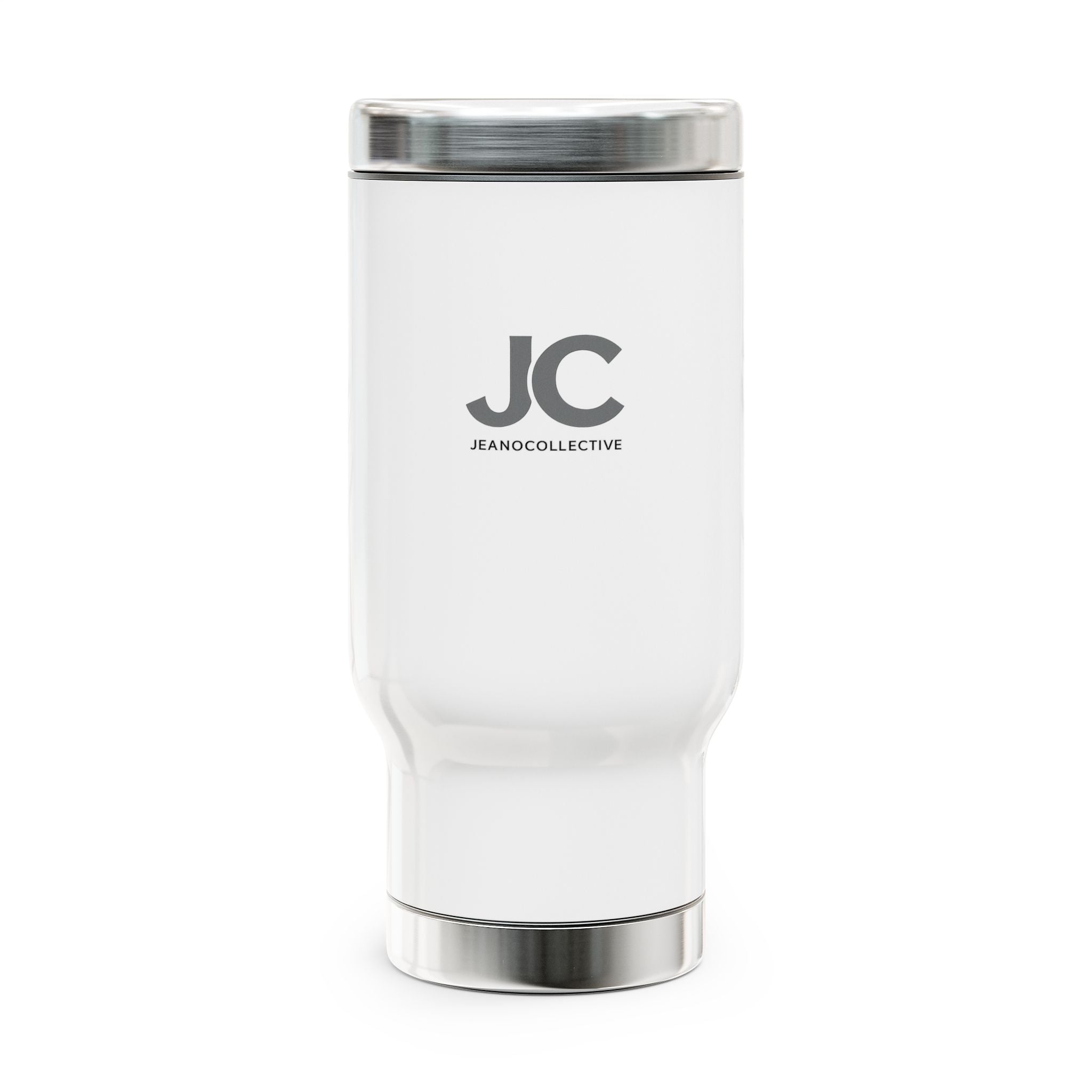 Stainless Steel Travel Mug with Handle – 14oz