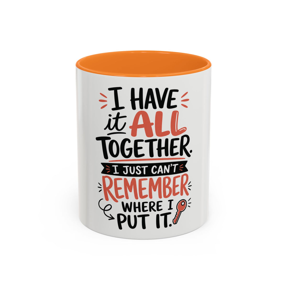 The Accent Mug — Bold Color, Glossy Finish, Your Vibe
