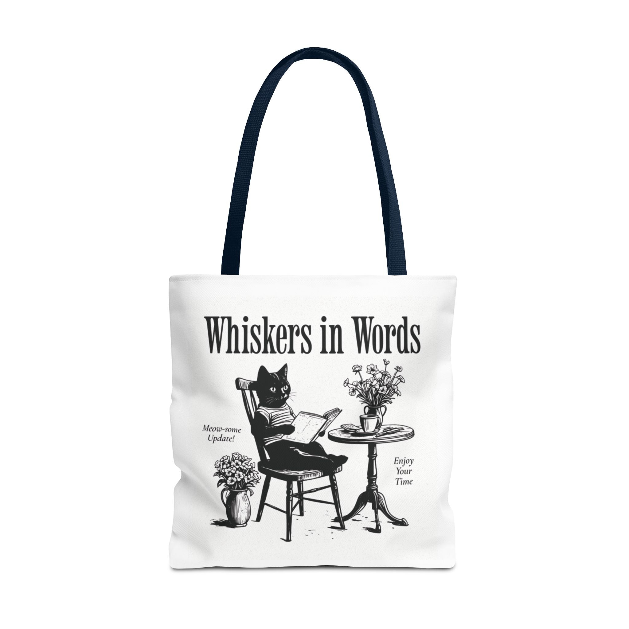 "Whiskers in Words" — The Literary Cat Tote
