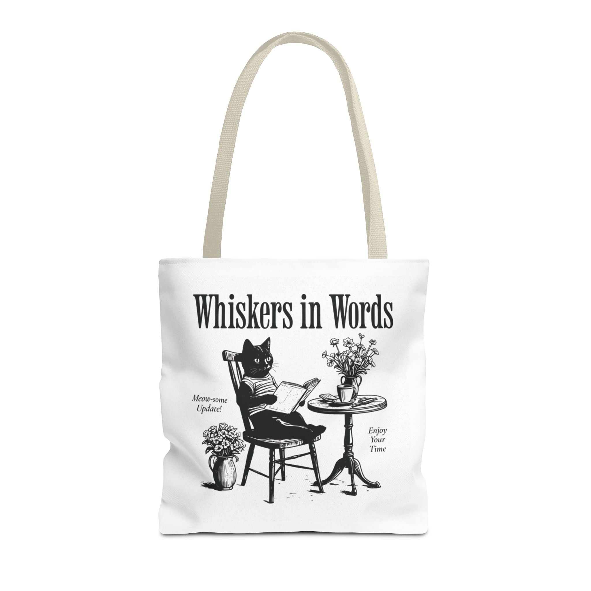 "Whiskers in Words" — The Literary Cat Tote