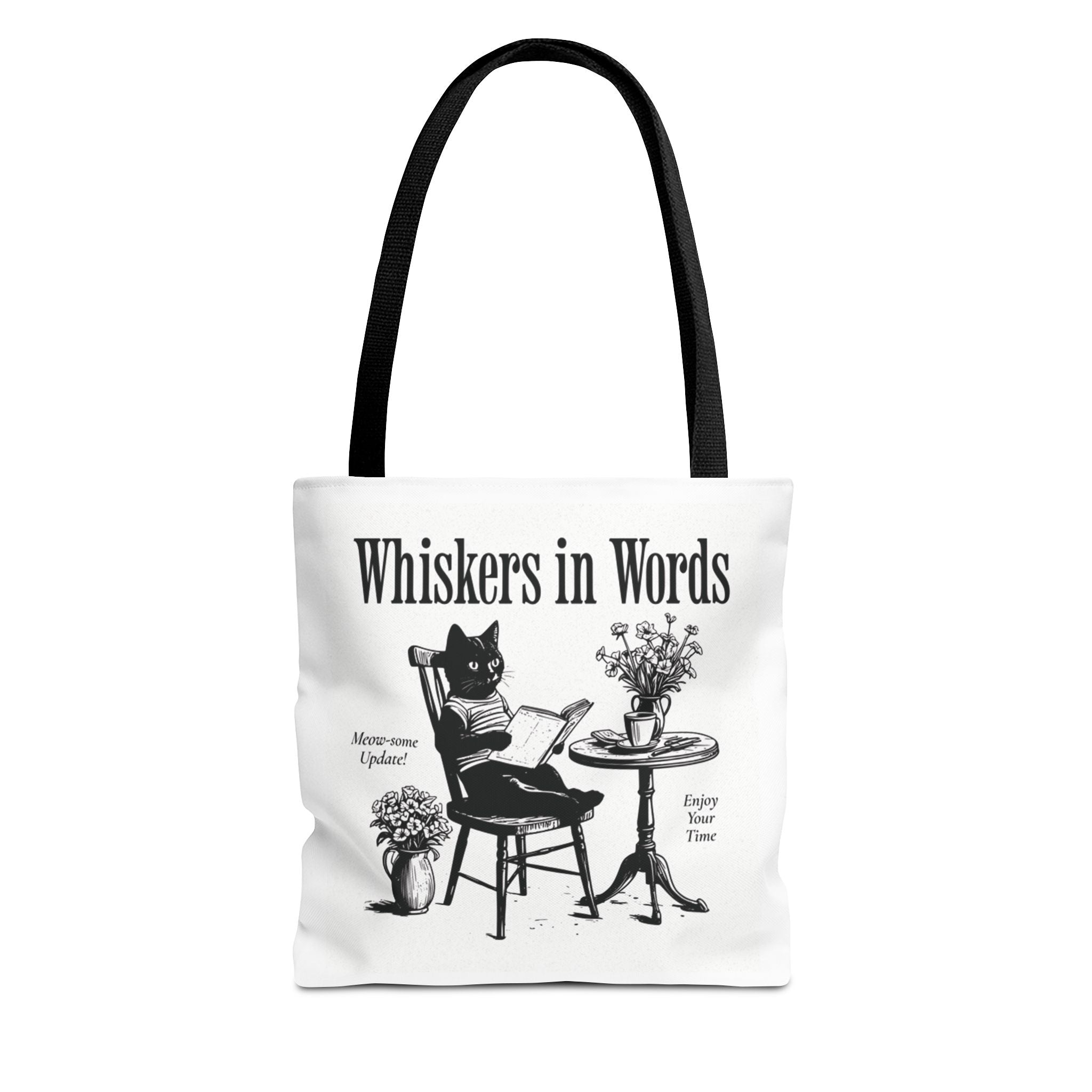 "Whiskers in Words" — The Literary Cat Tote