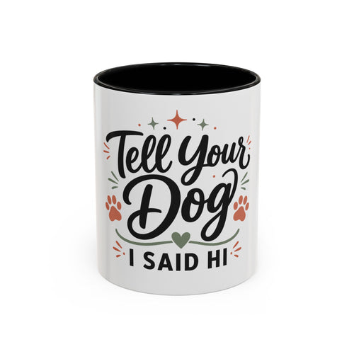 Accent Coffee Mug | Two-Tone Ceramic Mug with Colored Interior
