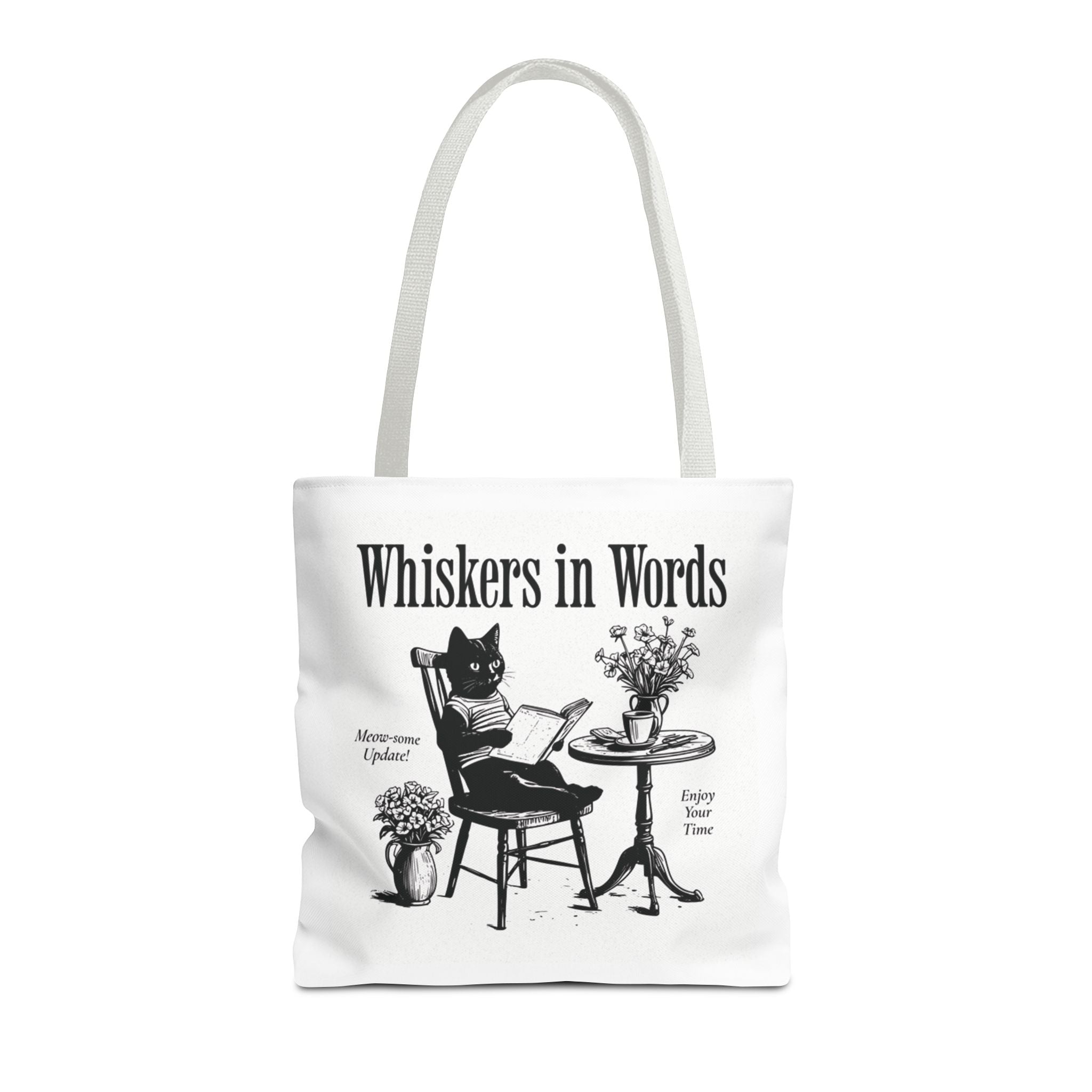 "Whiskers in Words" — The Literary Cat Tote