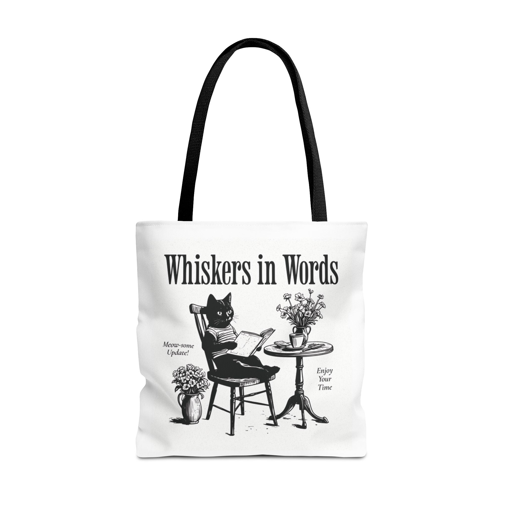 "Whiskers in Words" — The Literary Cat Tote