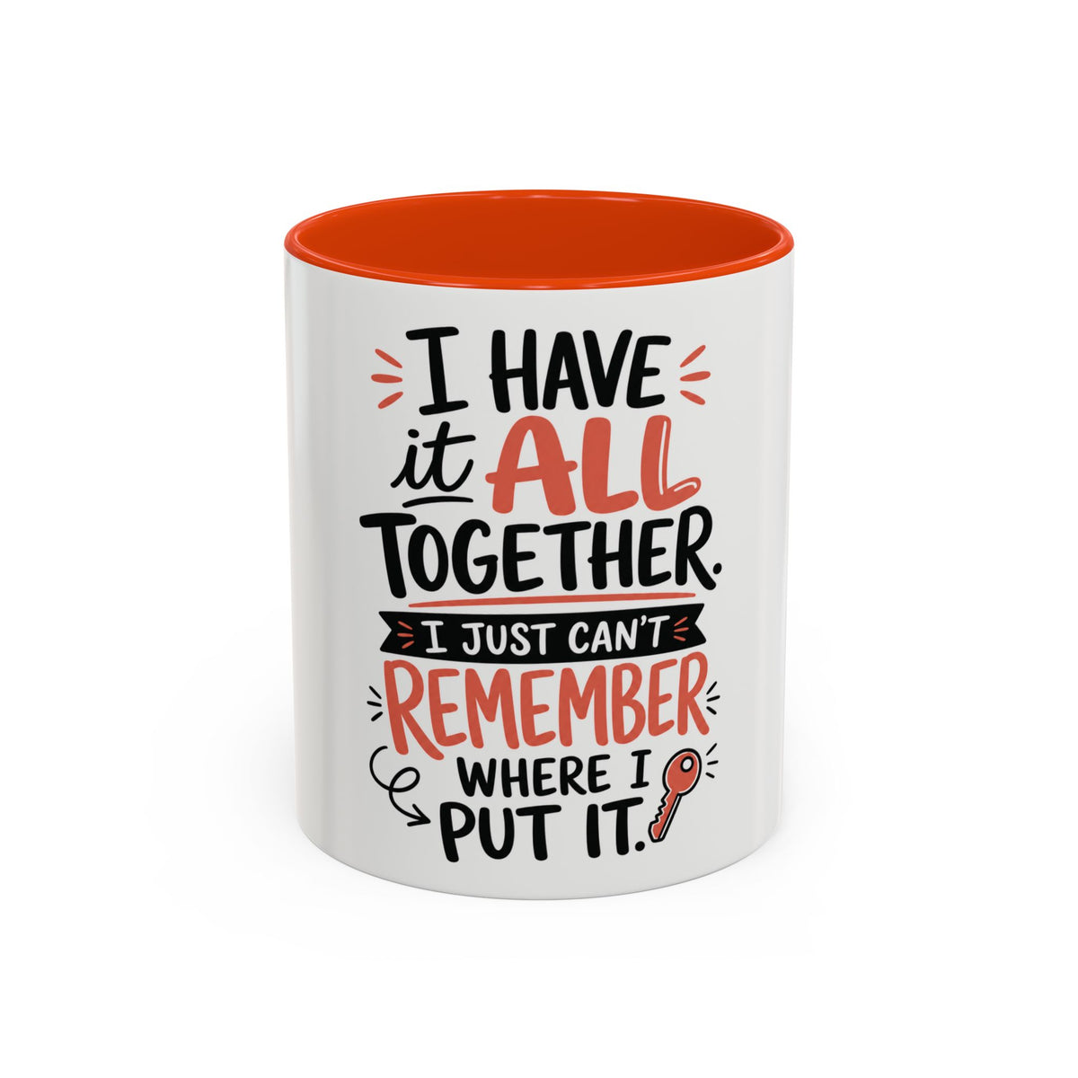 The Accent Mug — Bold Color, Glossy Finish, Your Vibe