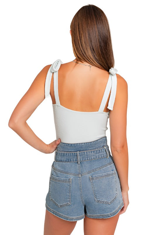 Beautiful women Strap Tie Bodysuit for women Swimwear LE LIS   