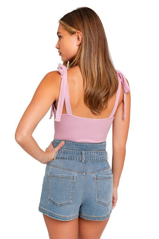 Beautiful women Strap Tie Bodysuit for women Swimwear LE LIS   