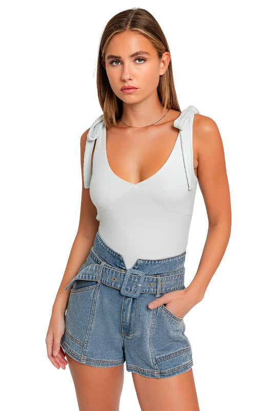 Beautiful women Strap Tie Bodysuit for women Swimwear LE LIS   