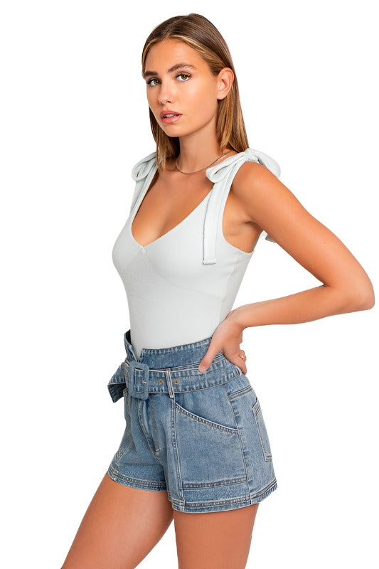 Beautiful women Strap Tie Bodysuit for women Swimwear LE LIS   