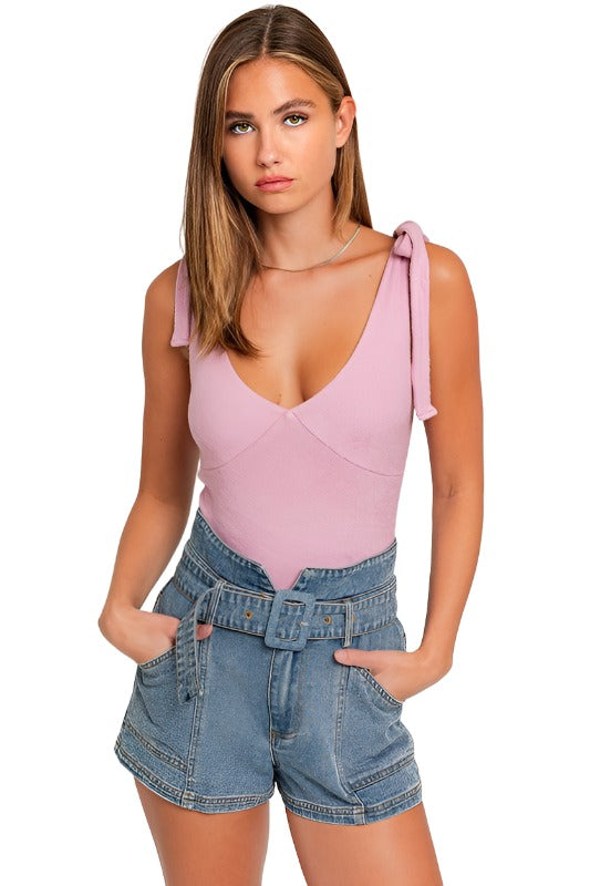 Beautiful women Strap Tie Bodysuit for women Swimwear LE LIS   