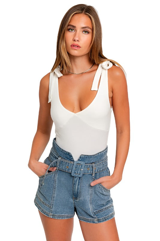 Beautiful women Strap Tie Bodysuit for women Swimwear LE LIS   