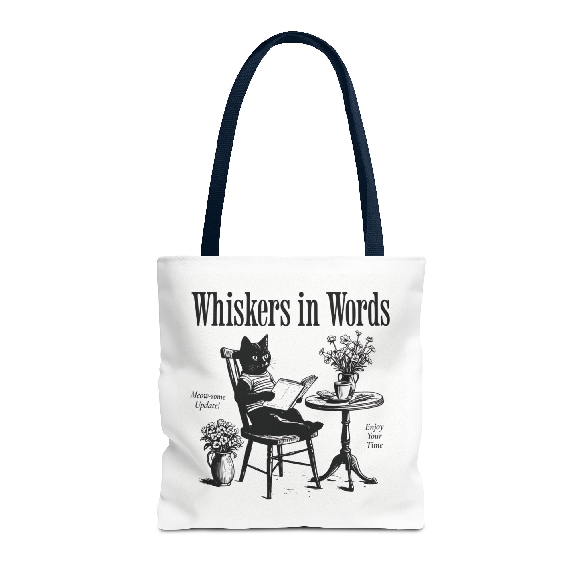 "Whiskers in Words" — The Literary Cat Tote