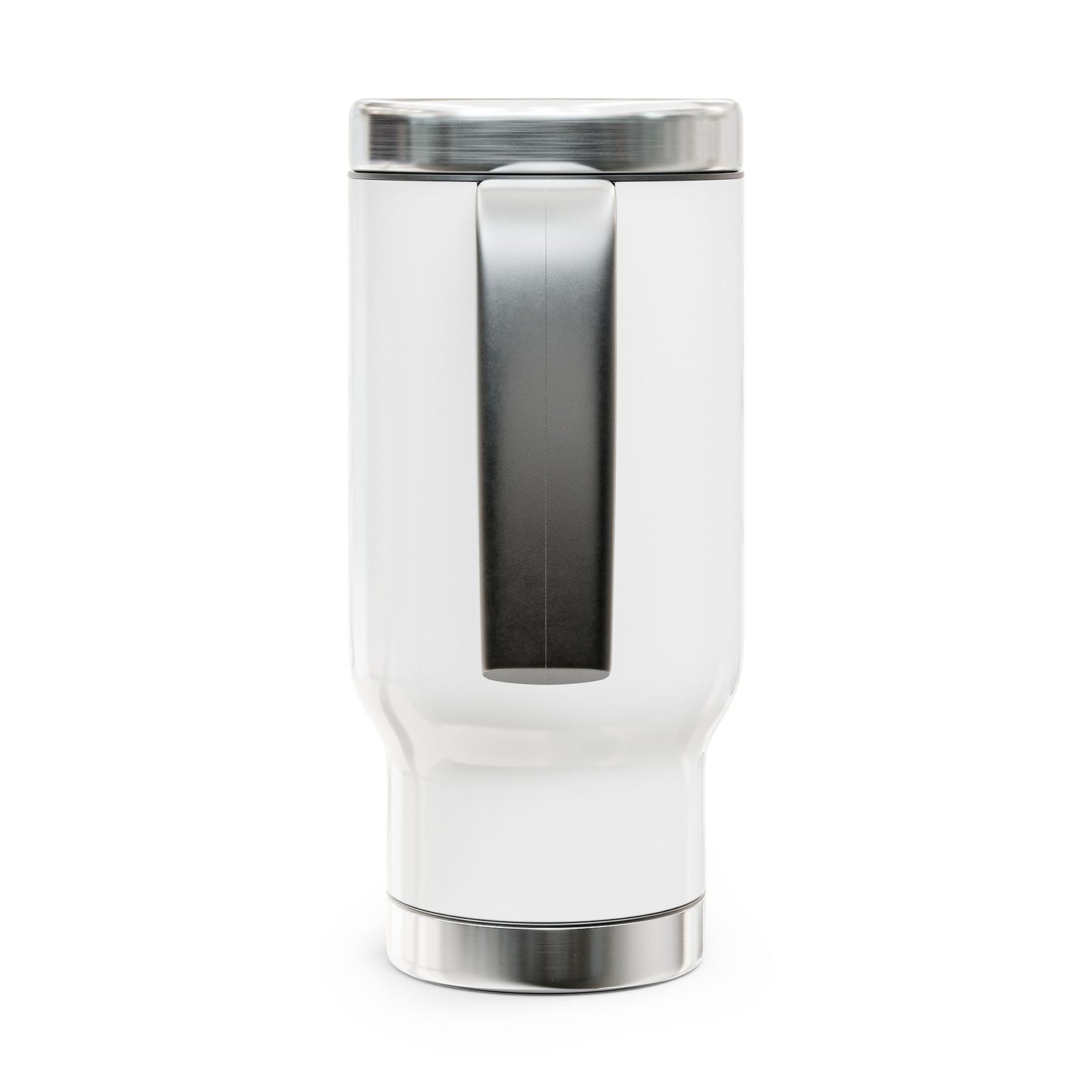 Stainless Steel Travel Mug with Handle – 14oz