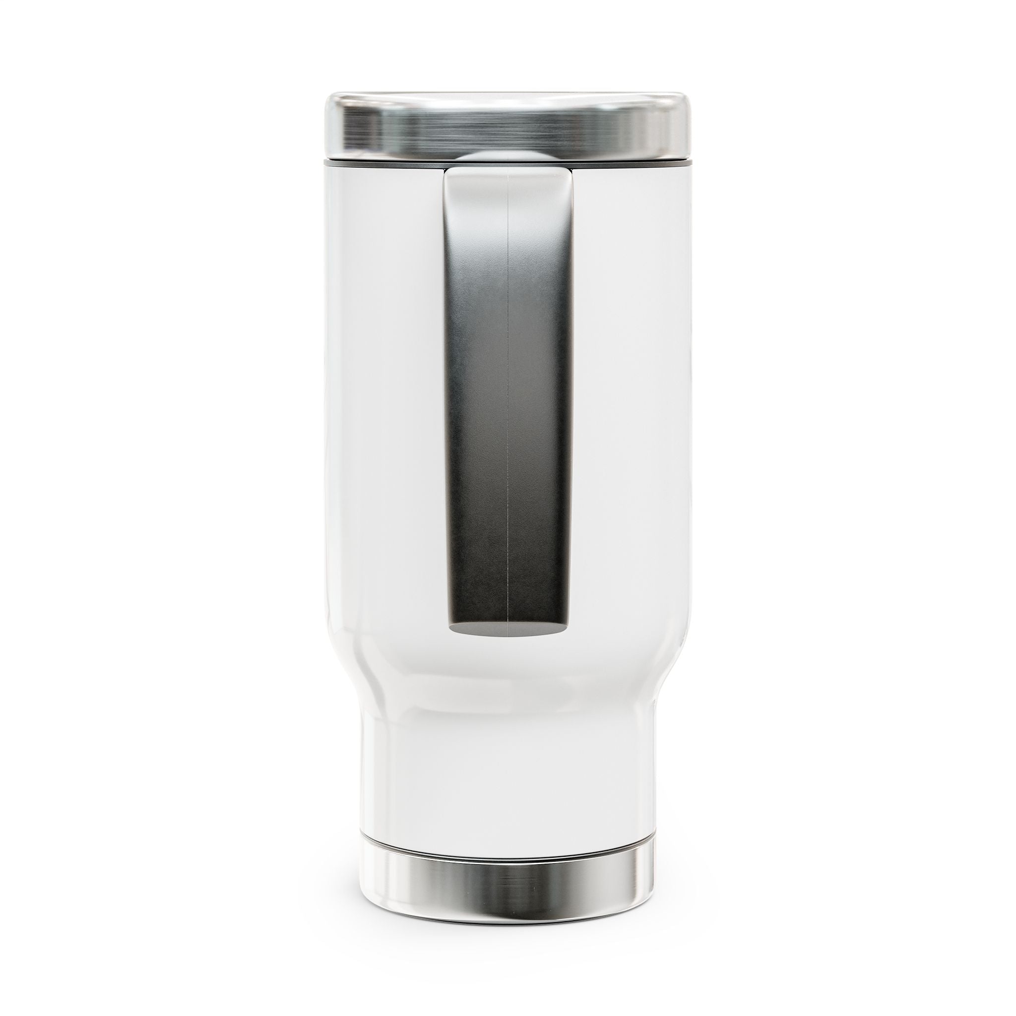 Stainless Steel Travel Mug with Handle – 14oz