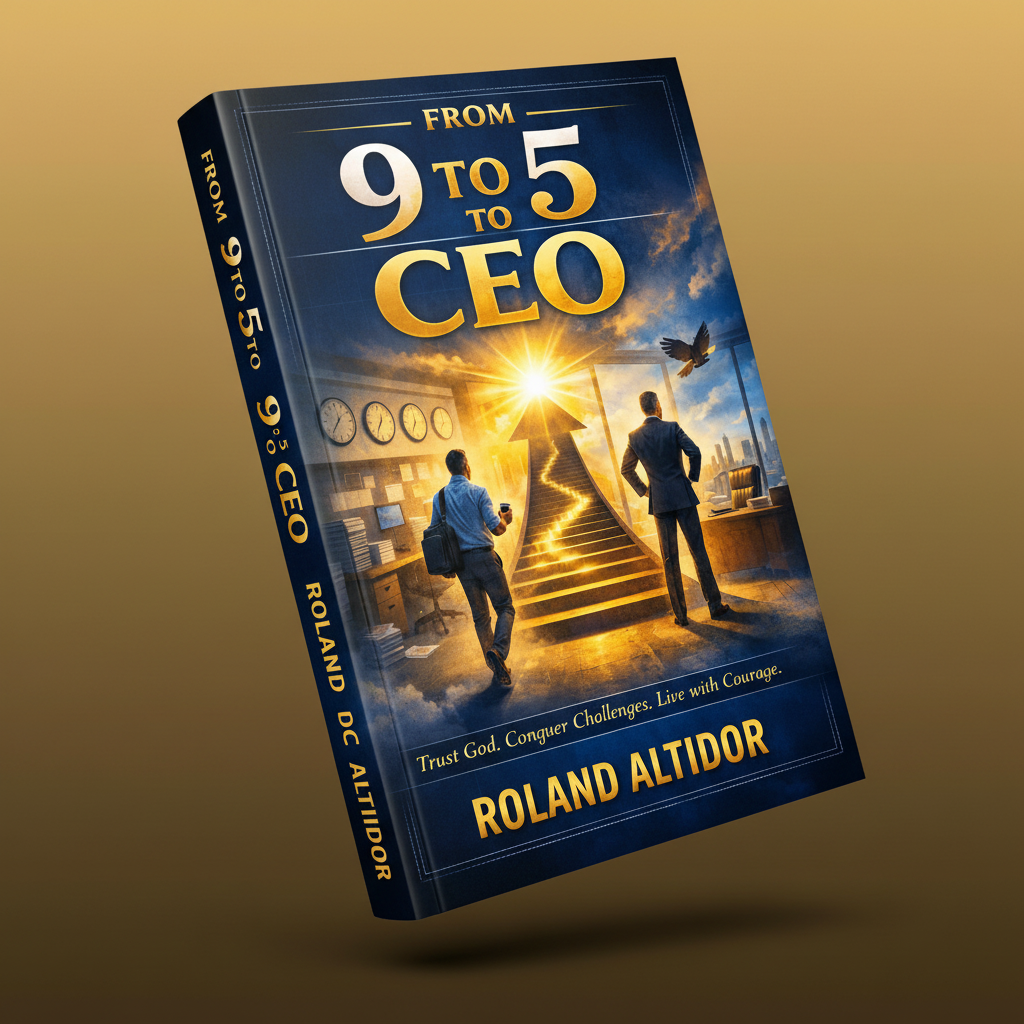 From 9 to 5 to CEO – 3D Angled