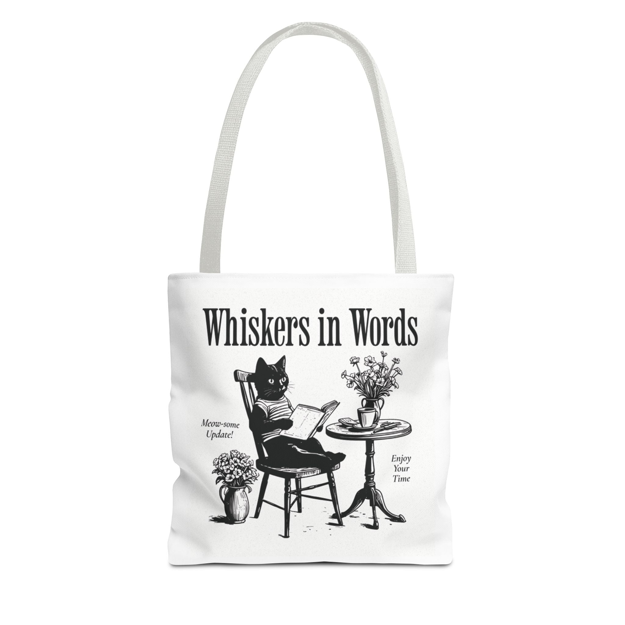 "Whiskers in Words" — The Literary Cat Tote