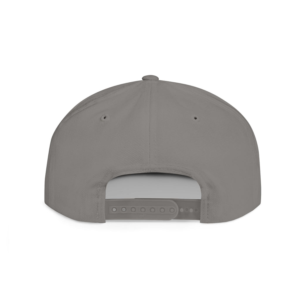 Spiral Sunburst Snapback Hat | Retro Flat Bill Cap