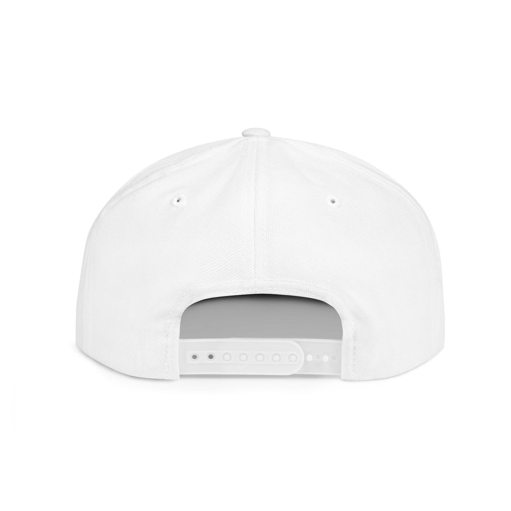 Spiral Sunburst Snapback Hat | Retro Flat Bill Cap