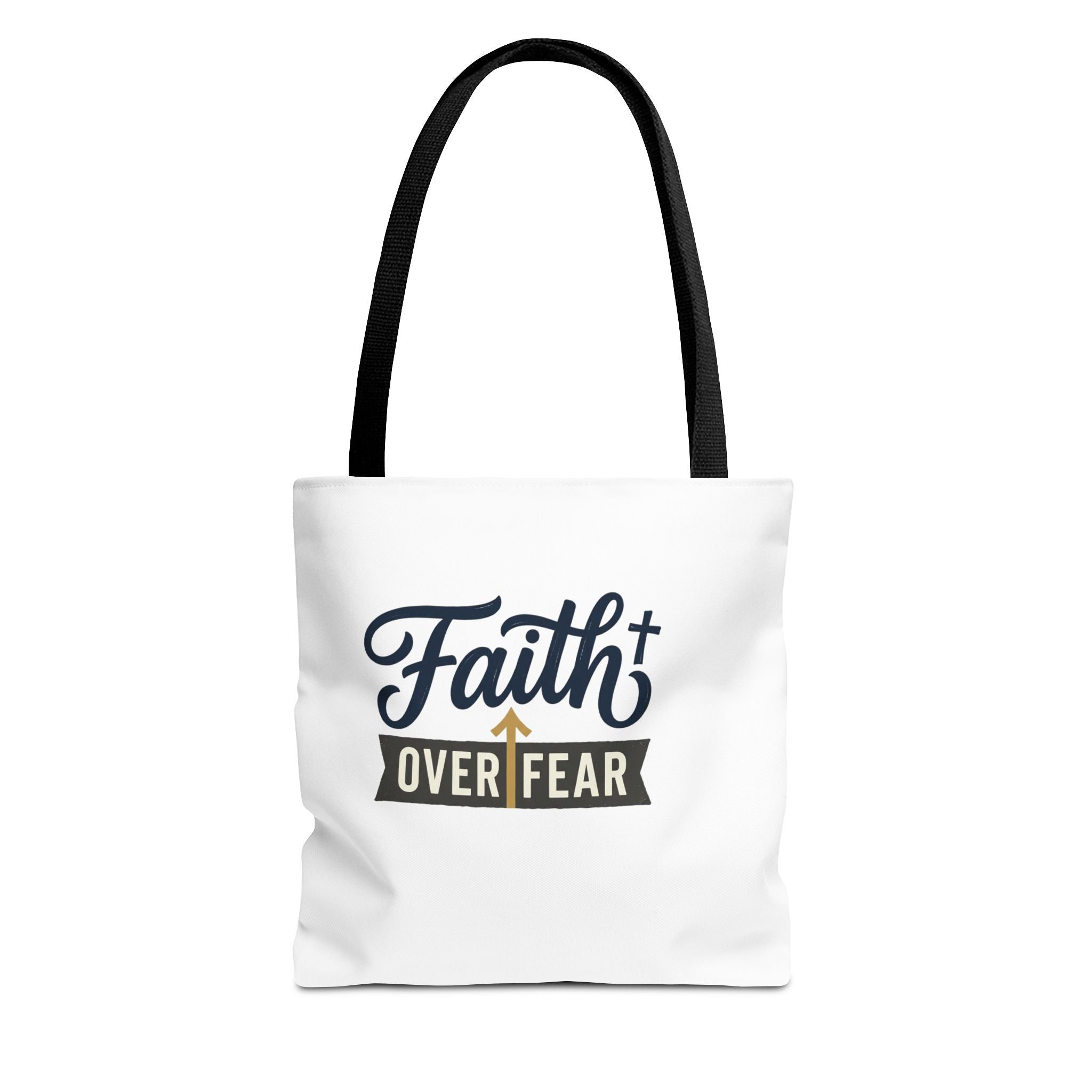 Faith Over Fear Tote Bag – Inspirational Christian Gift for Women