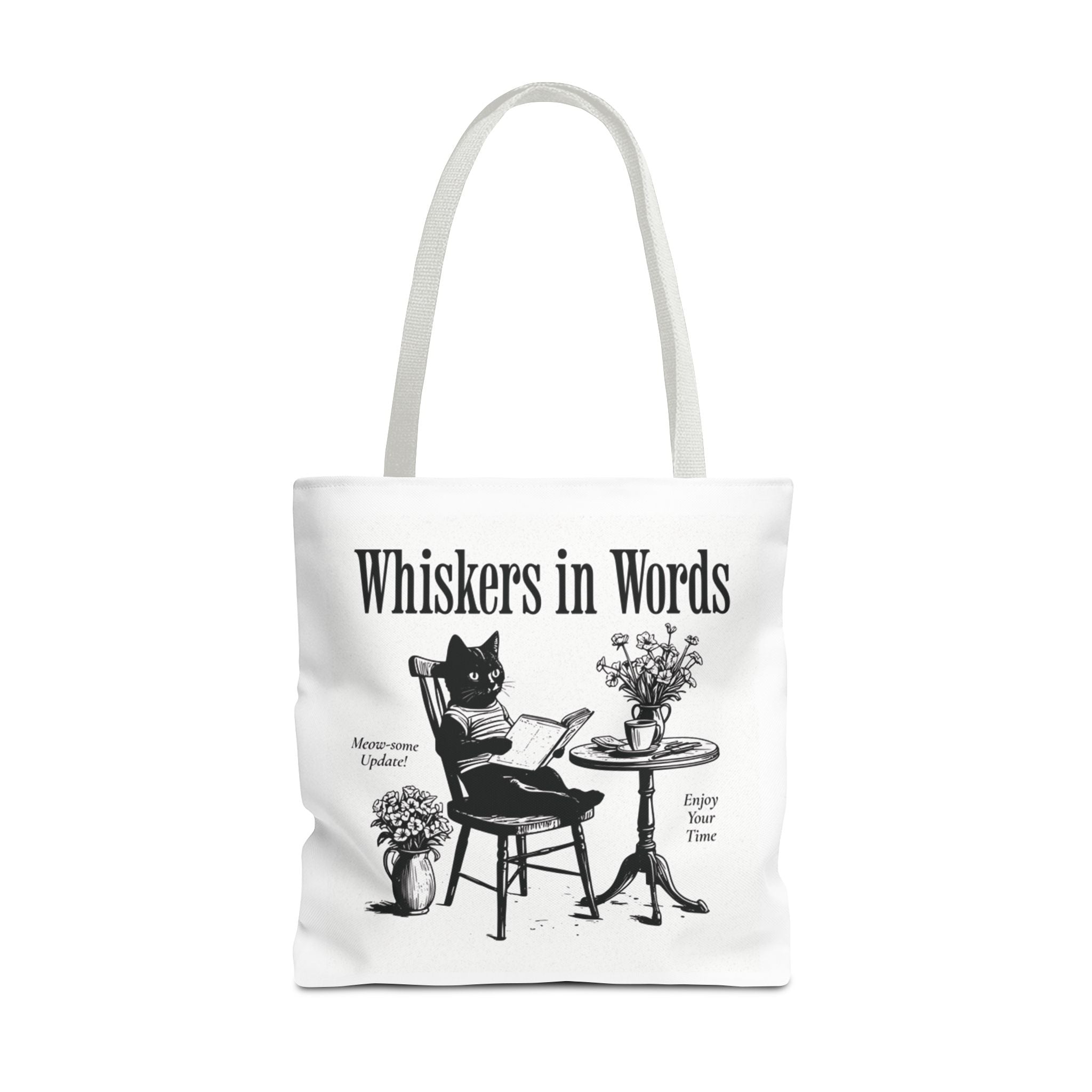 "Whiskers in Words" — The Literary Cat Tote