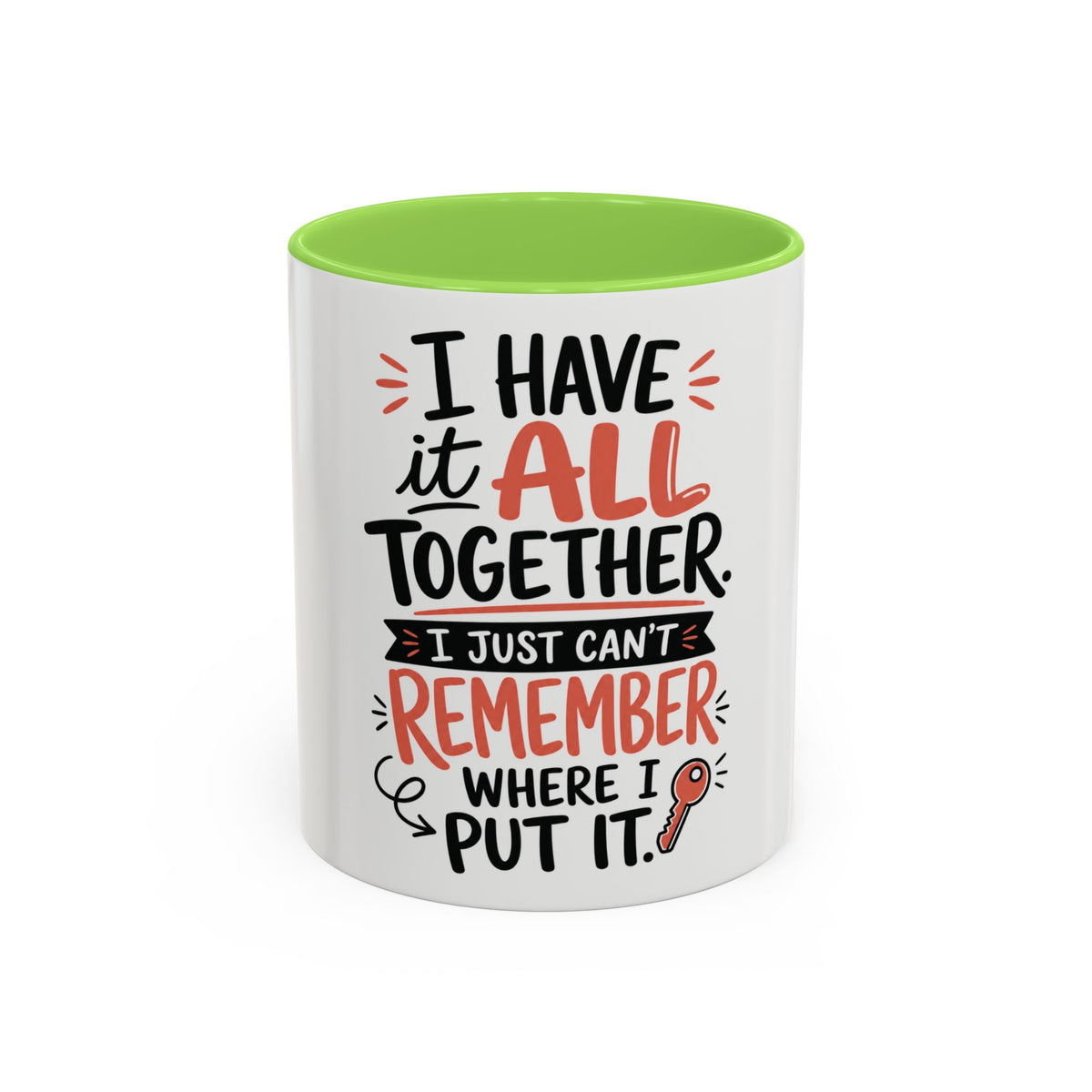 The Accent Mug — Bold Color, Glossy Finish, Your Vibe