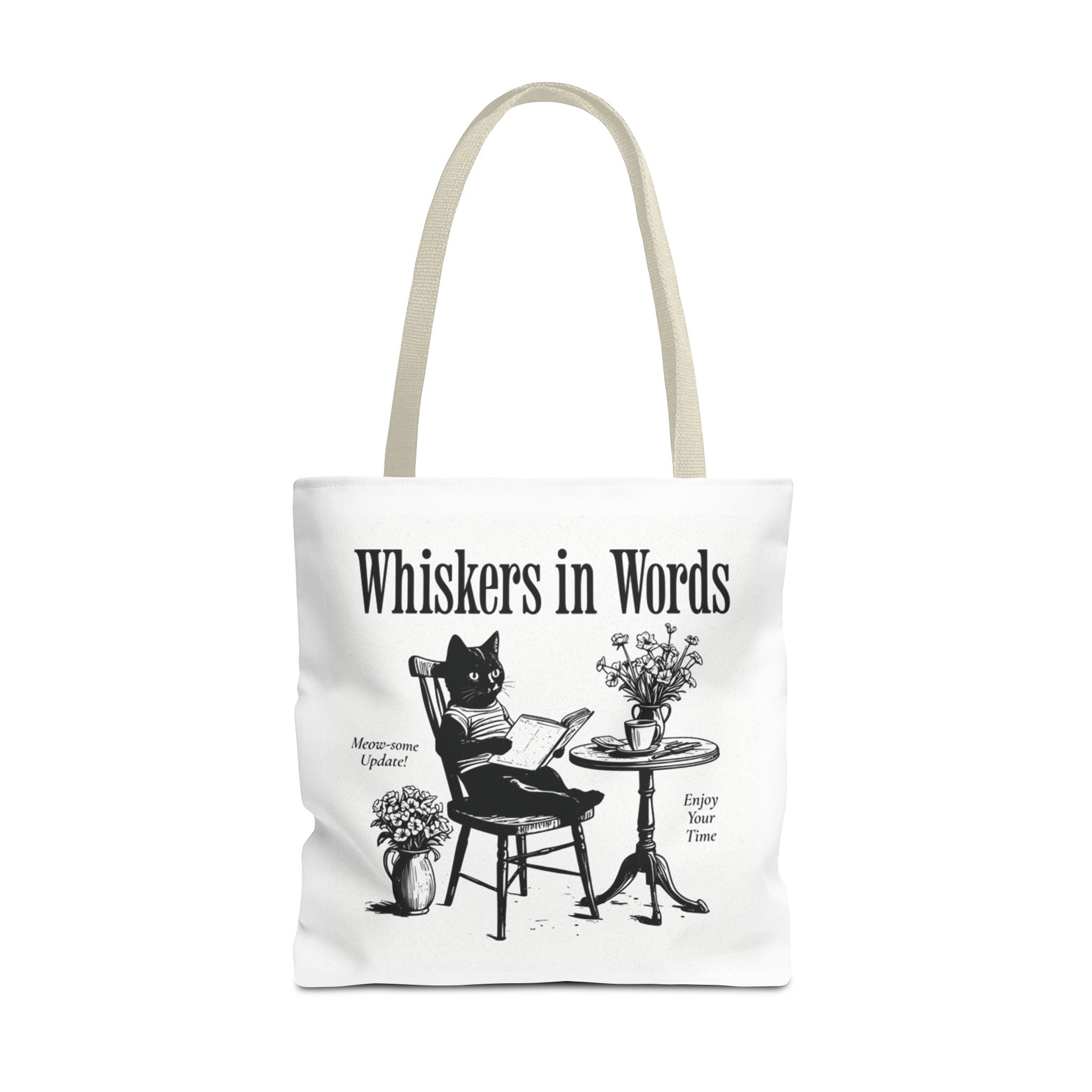 "Whiskers in Words" — The Literary Cat Tote