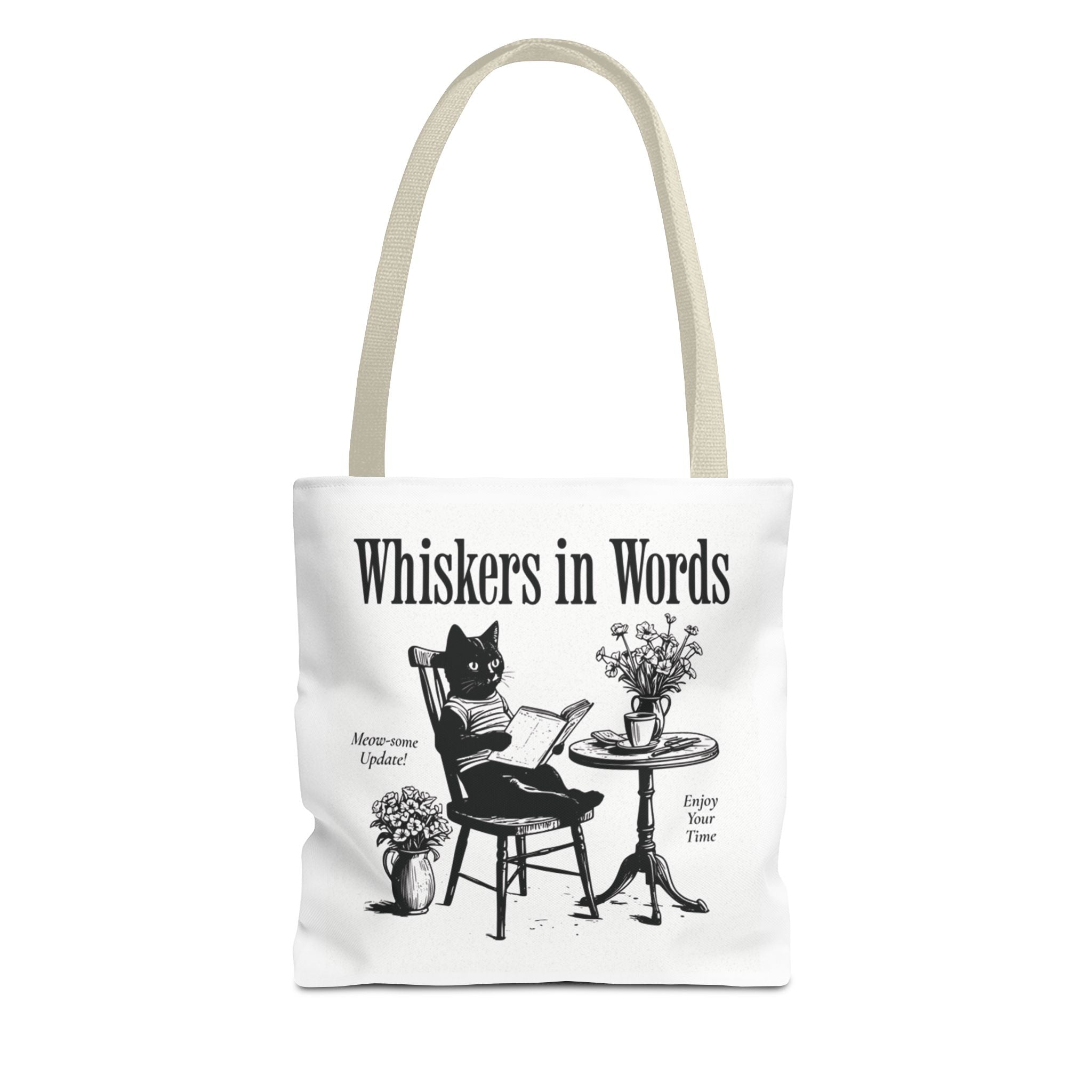 "Whiskers in Words" — The Literary Cat Tote