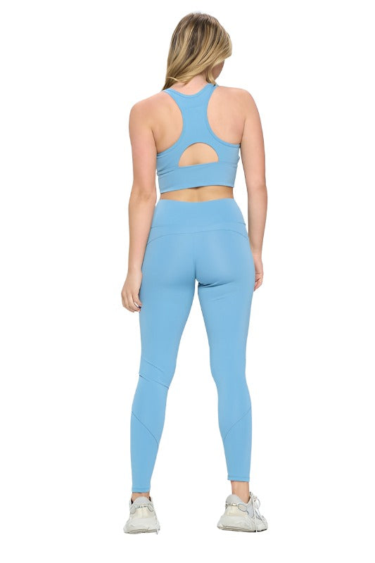 Yoga sets Two Piece Activewear Set with Cut-Out detail for fitness Activewear OTOS Active   