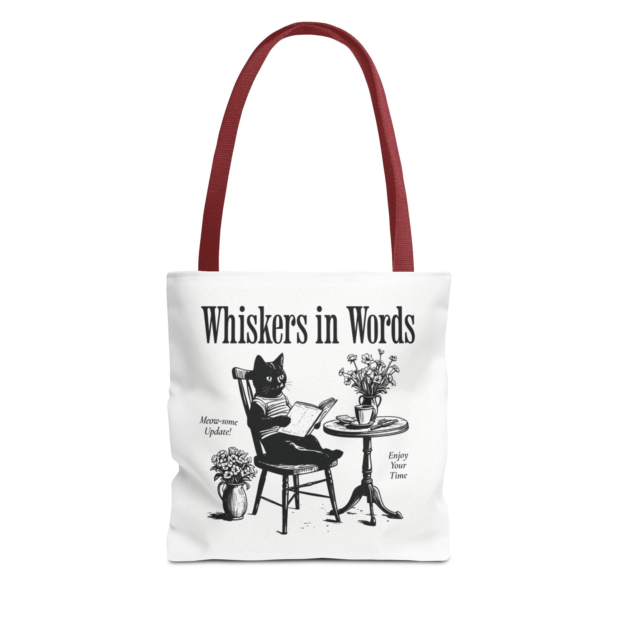 "Whiskers in Words" — The Literary Cat Tote