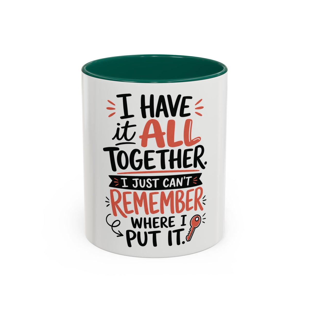 The Accent Mug — Bold Color, Glossy Finish, Your Vibe