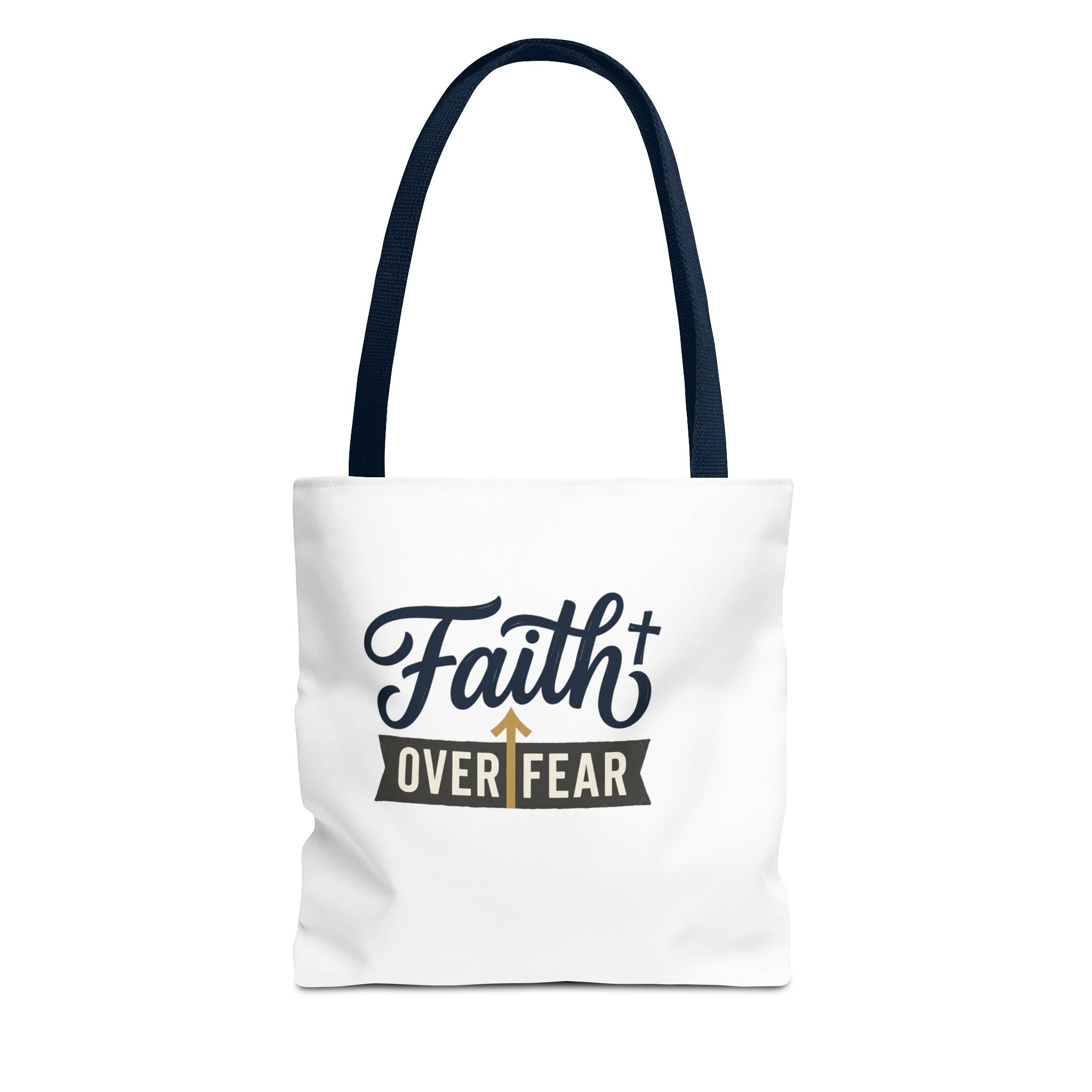 Faith Over Fear Tote Bag – Inspirational Christian Gift for Women