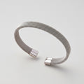 Stainless Steel Mesh Cuff Bracelet – Black Mesh Cuff Bracelet