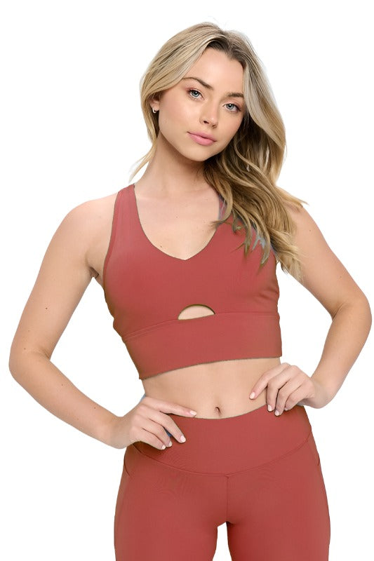 Yoga sets Two Piece Activewear Set with Cut-Out detail for fitness Activewear OTOS Active   