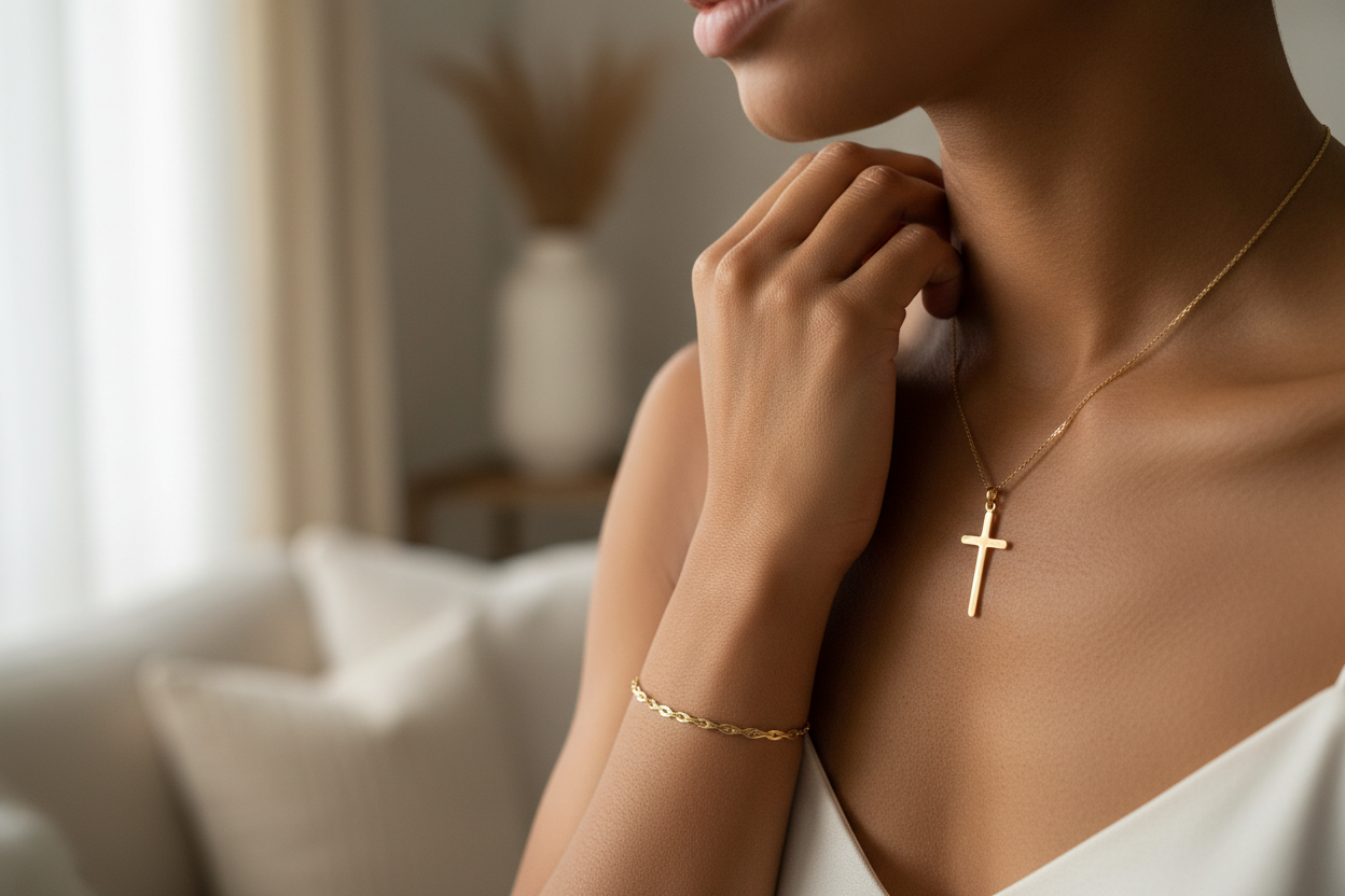 Faith-Inspired Jewelry Lifestyle Shot