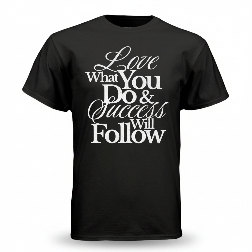 Front View - Black Triblend Crew