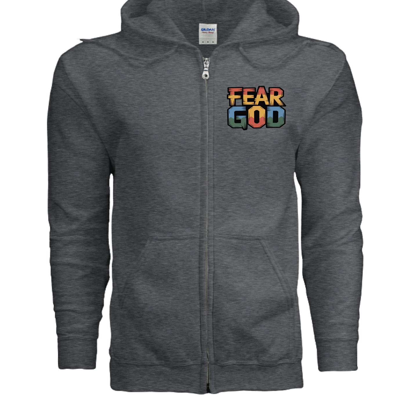 DARK HEATHER - G186 - FRONT