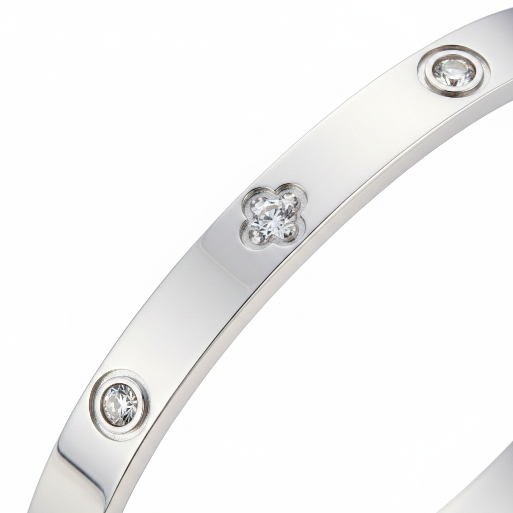 Silver macro detail
