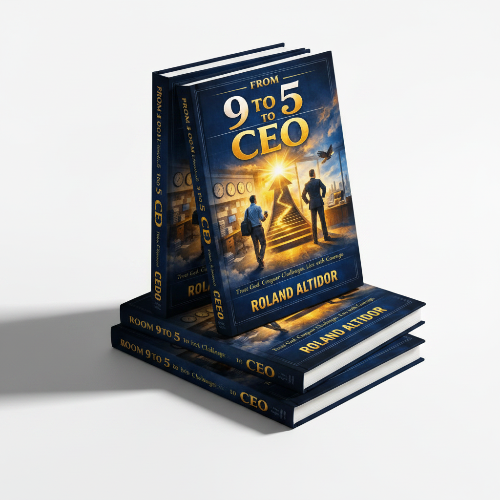 From 9 to 5 to CEO – Stacked Books