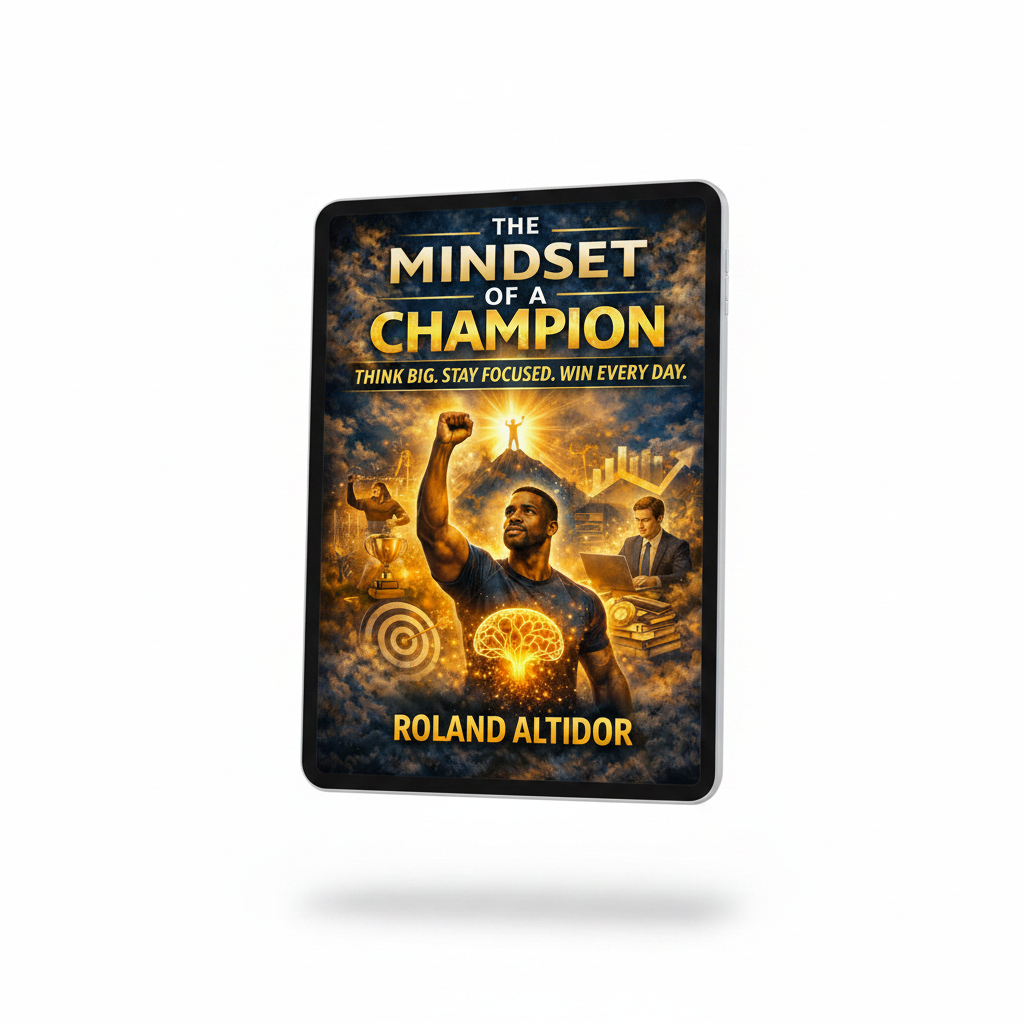 Mindset & Mental Strength – Tablet Mockup