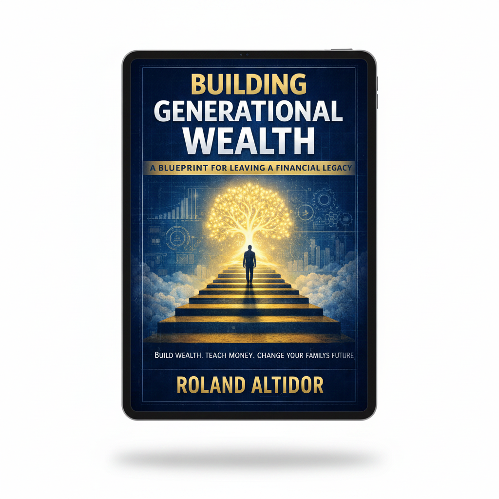Building Generational Wealth – Tablet Mockup
