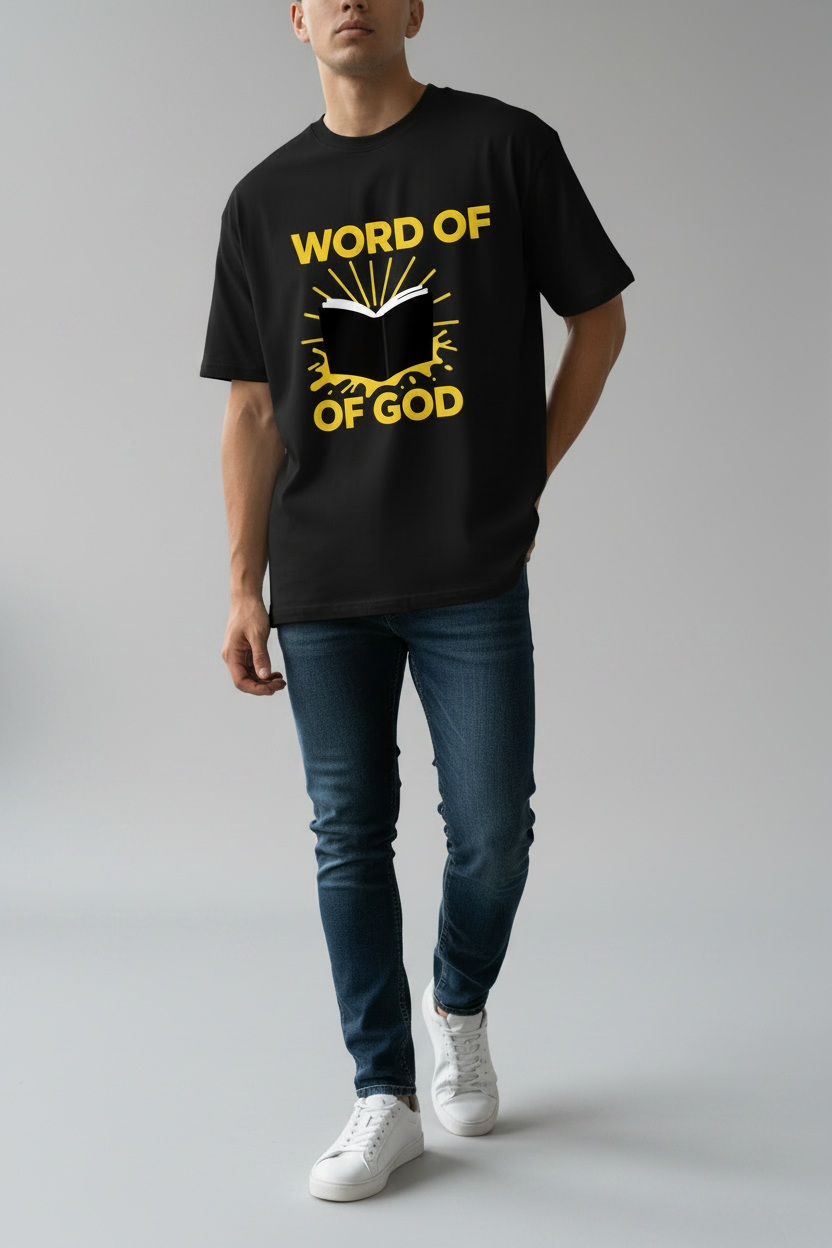 Word of God Tee - Lifestyle Worn Shot