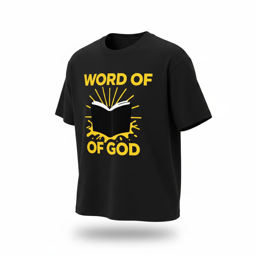 Word of God Tee - Three Quarter Angle